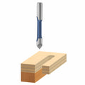 Bosch 85146B50 50 pc. 1/4 In. x 3/4 In. High Speed Steel 1-Flute Pilot Panel Straight Bits