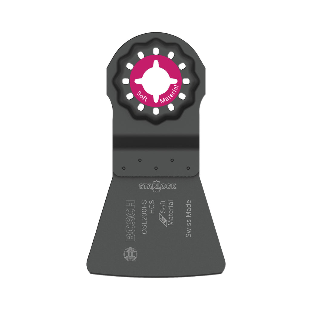 Bosch OSL200FS 2 In. Starlock Oscillating Multi Tool High-Carbon Steel Flexible Scraper Blade