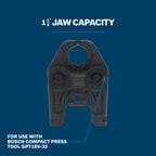 Bosch GPTSD125CUSS 1-1/4 In. Standard Press Jaw