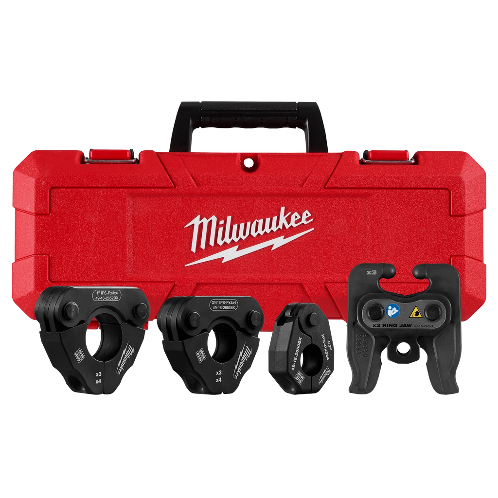 1/2" - 1" IPS-P Pivoting Press Ring Kit for M12™ FORCE LOGIC™ Press Tool