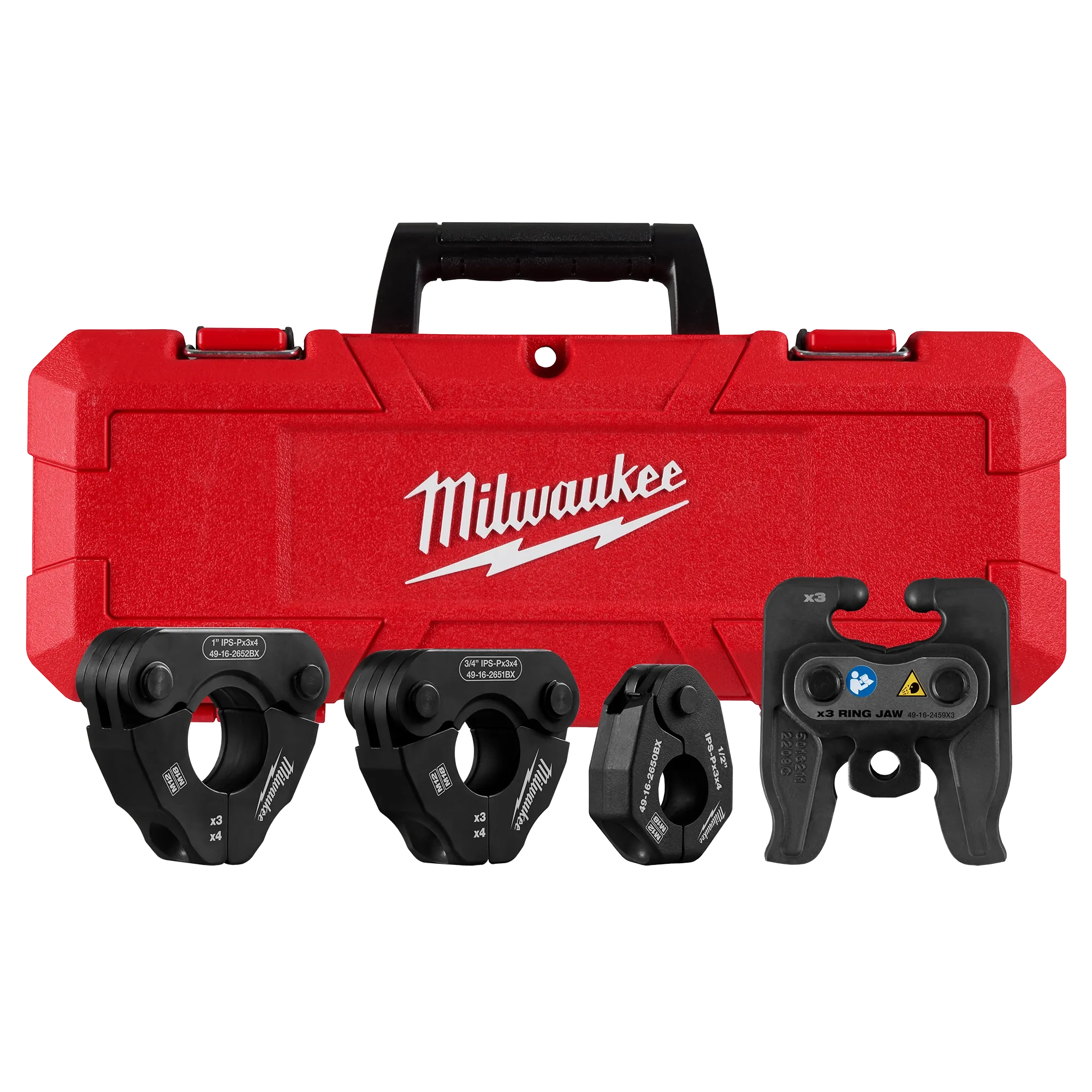 1/2" - 1" IPS-P Pivoting Press Ring Kit for M12™ FORCE LOGIC™ Press Tool