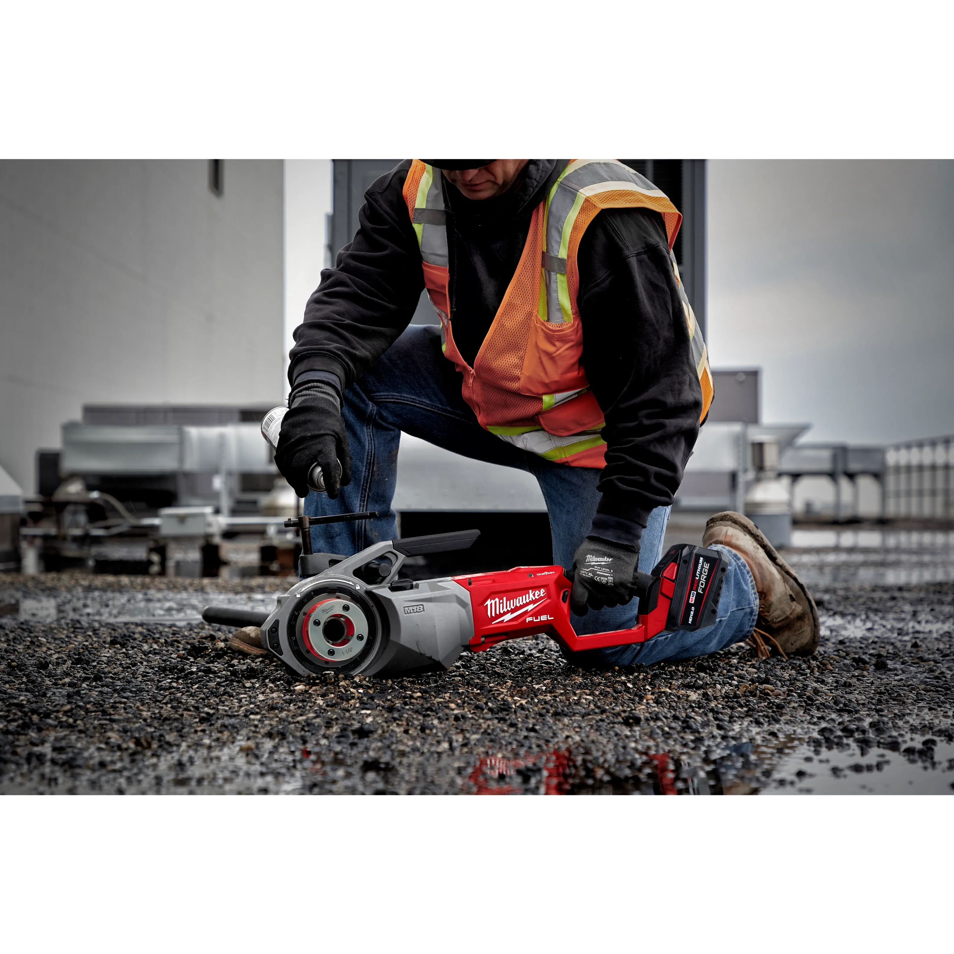 M18 FUEL™ Pipe Threader w/ ONE-KEY™ Kit
