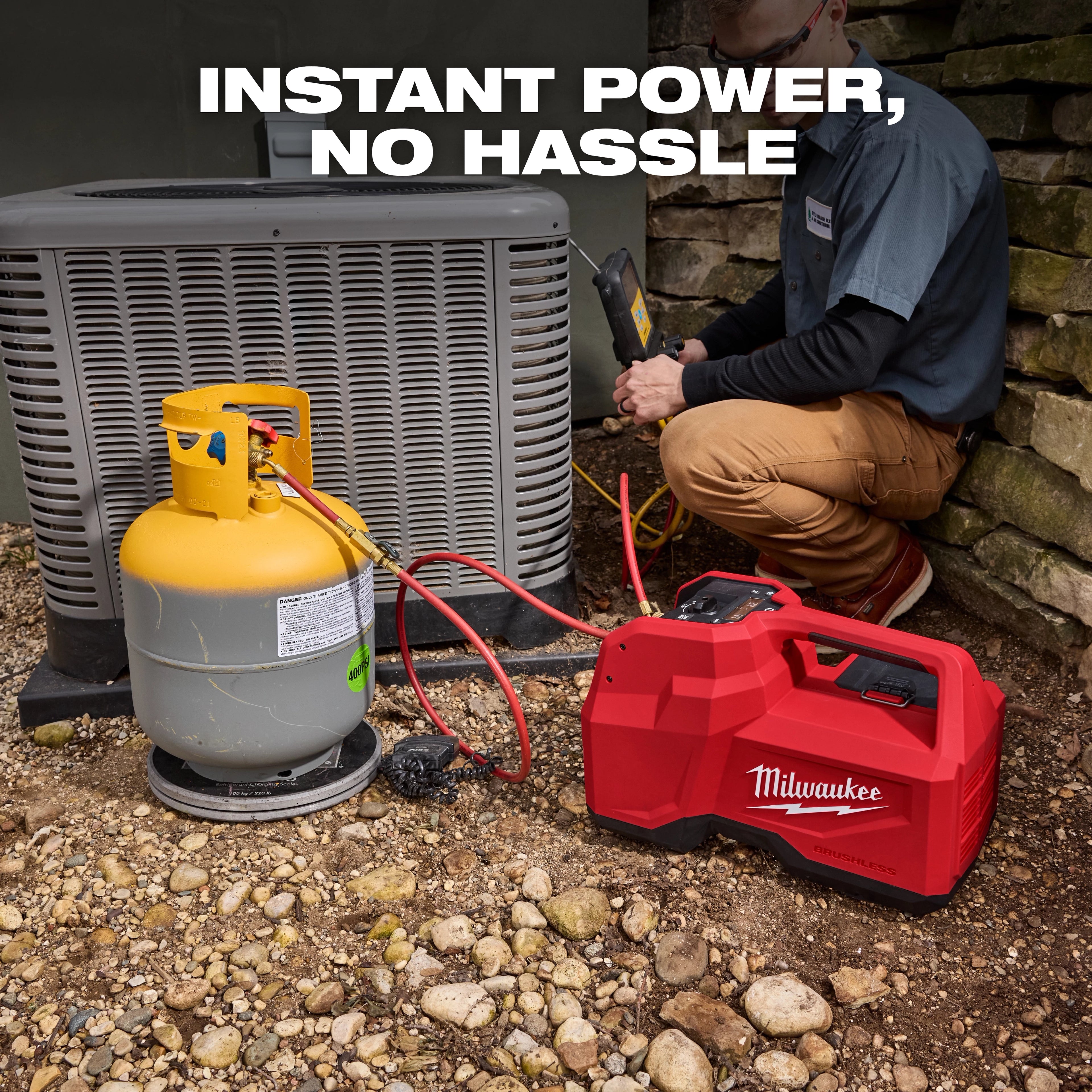 M18™ Brushless Refrigerant Recovery Machine