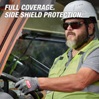 Full Frame Safety Glasses with Removable Side Shields