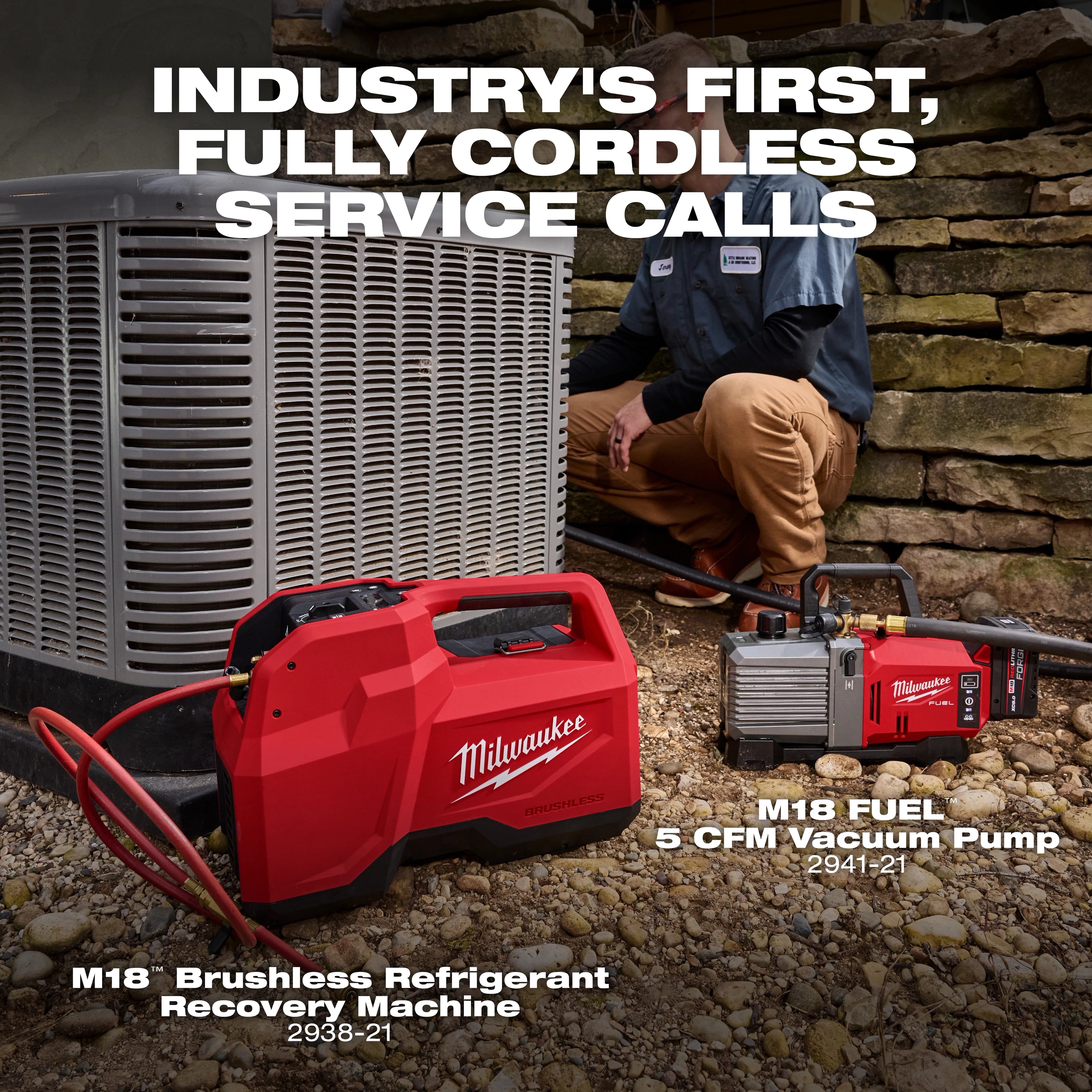 M18™ Brushless Refrigerant Recovery Machine