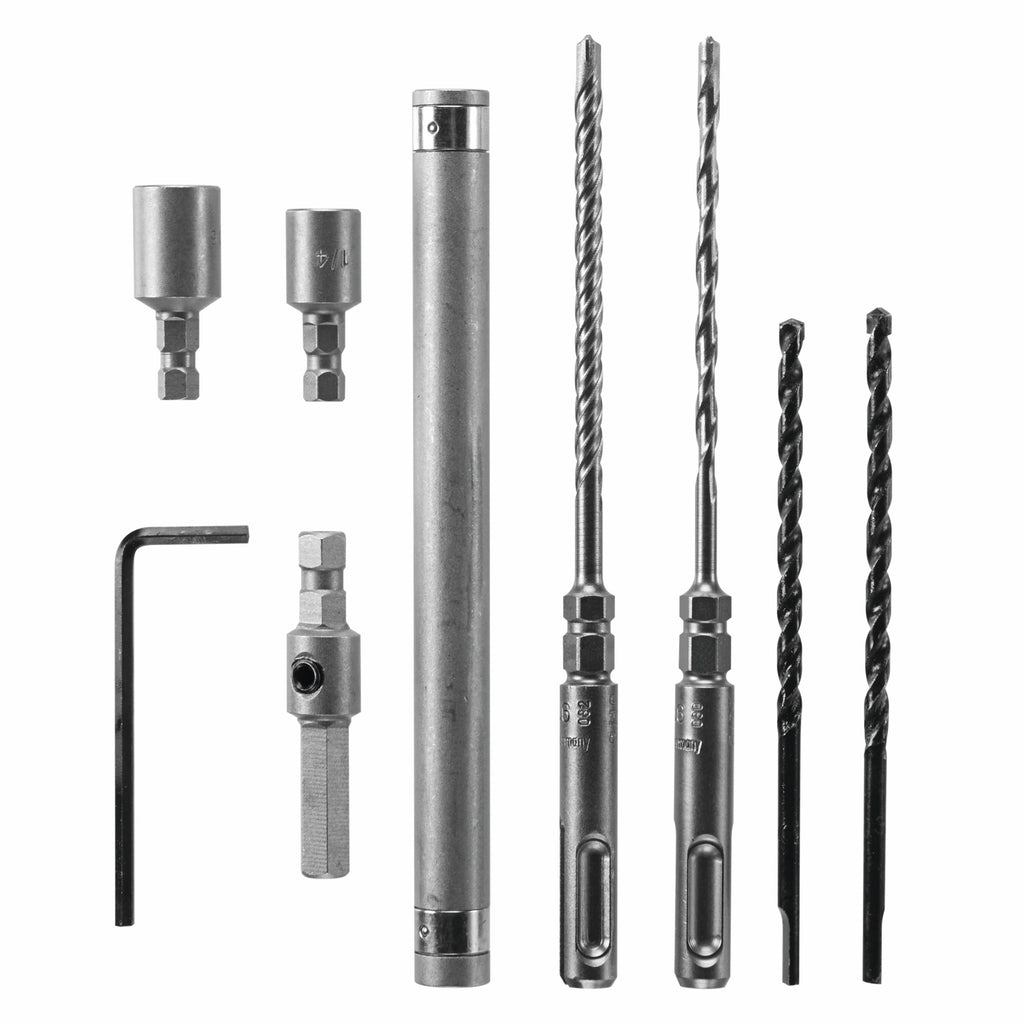 Bosch TCHC9 9 pc. SDS-plus Universal Concrete Screw Installation Kit