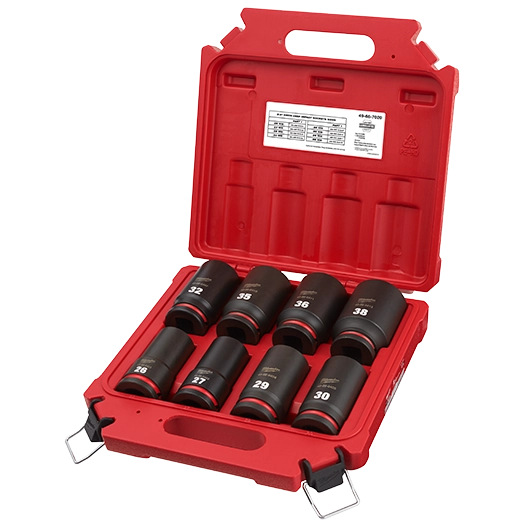 8PC SHOCKWAVE™ Impact Duty 3/4" Drive Metric Deep 6 Point Socket Set - 49-66-7020 - image 3