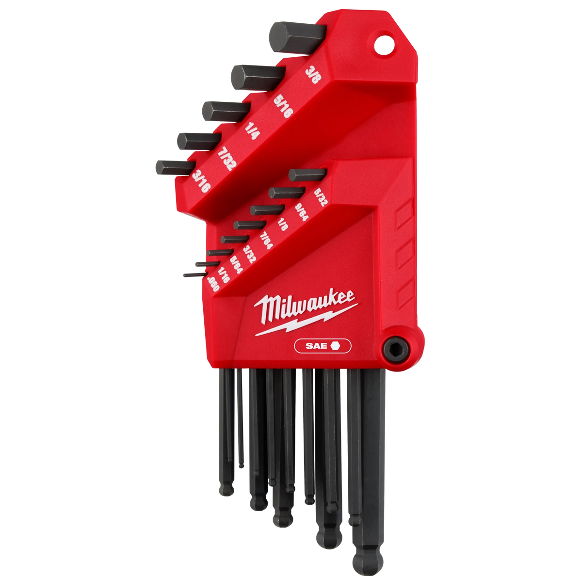 Milwaukee 13-Key Ball End L-Key Set - SAE | 48-22-2185