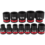 12PC SHOCKWAVE™ Impact Duty 1/2" Drive SAE Standard 6 Point Socket Set - 49-66-7010 - image 2
