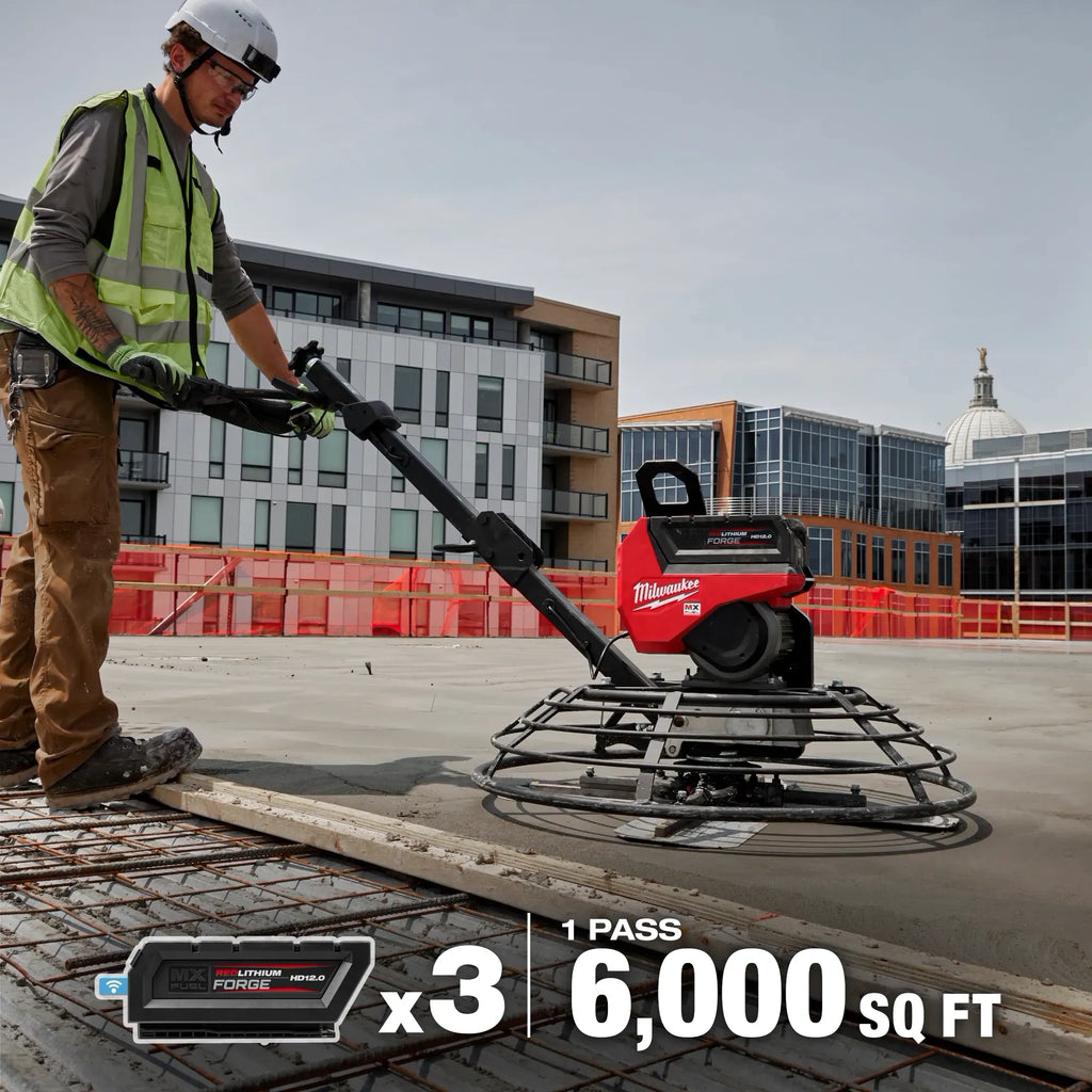 Milwaukee MX FUEL 36" Walk-Behind Trowel Kit | MXF336-3HD