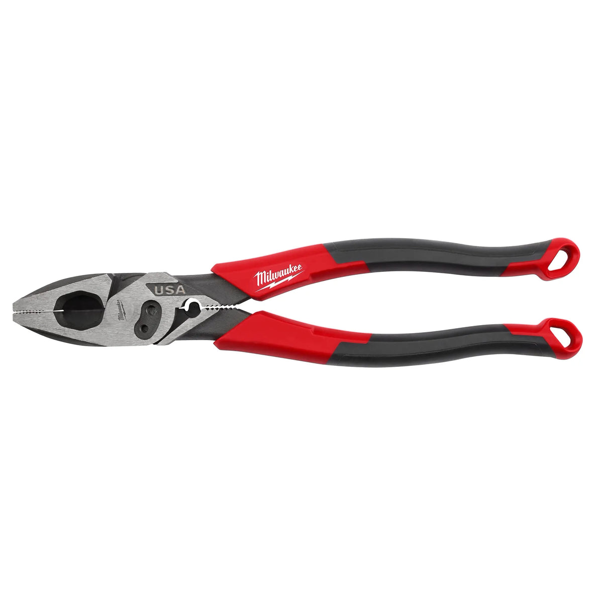 Milwaukee 9" Lineman's Comfort Grip Pliers with  Crimper and Bolt Cutter (USA) | MT550C