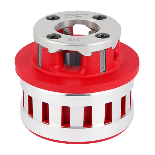 Milwaukee 1/2" ALLOY NPT Portable Pipe Threading Forged Aluminum Die Head | 48-36-1001
