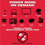 MX FUEL™ CARRY-ON™ 3600W/1800W Power Supply Kit