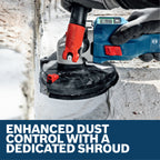 Bosch GBR18V-15SN18X 5 In. 18V Concrete Surface Grinder