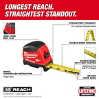 Milwaukee 25ft Wide Blade Tape Measure | 48-22-1225
