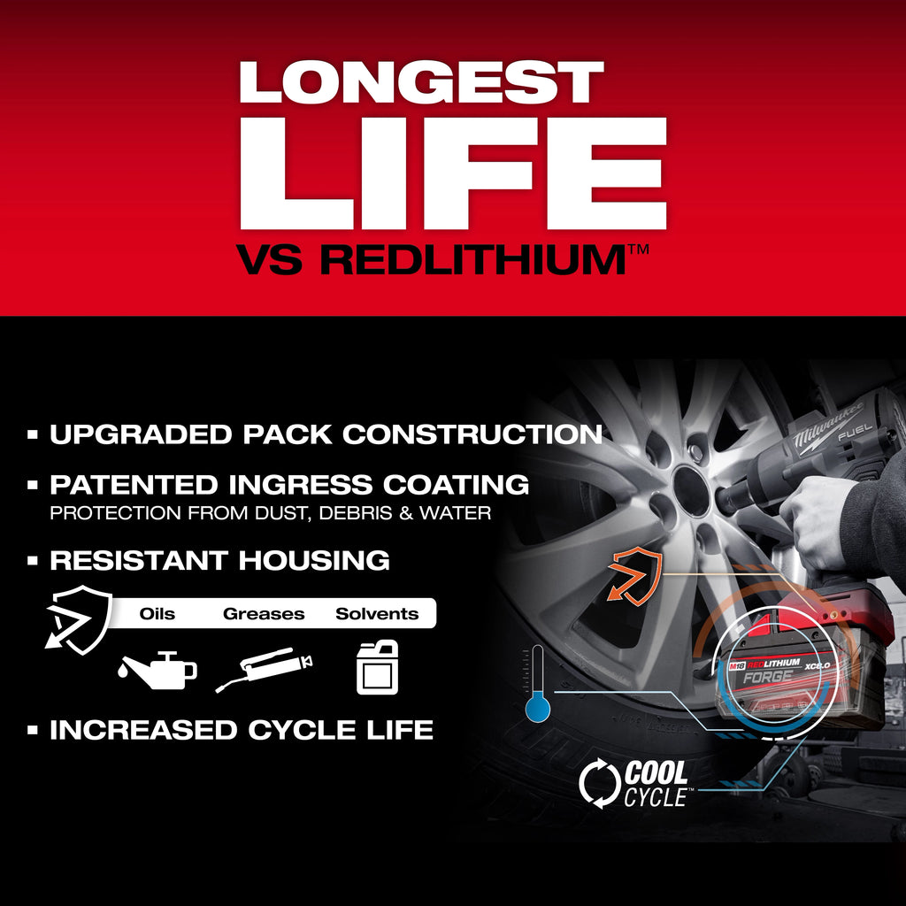 M18™ REDLITHIUM™ FORGE™ XC8.0 Battery (10 Pk)