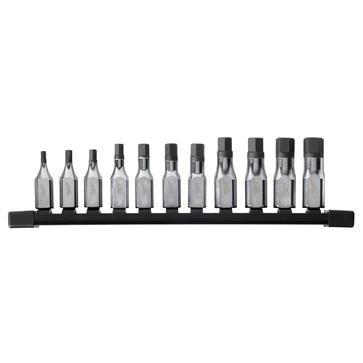 Milwaukee 11-Piece 3/8" Drive Hex Bit Socket Set - Metric | 48-22-9543