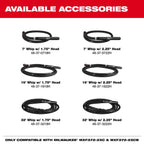 MX FUEL™ High Cycle Concrete Vibrator 32' Whip w/ 2.25" Head