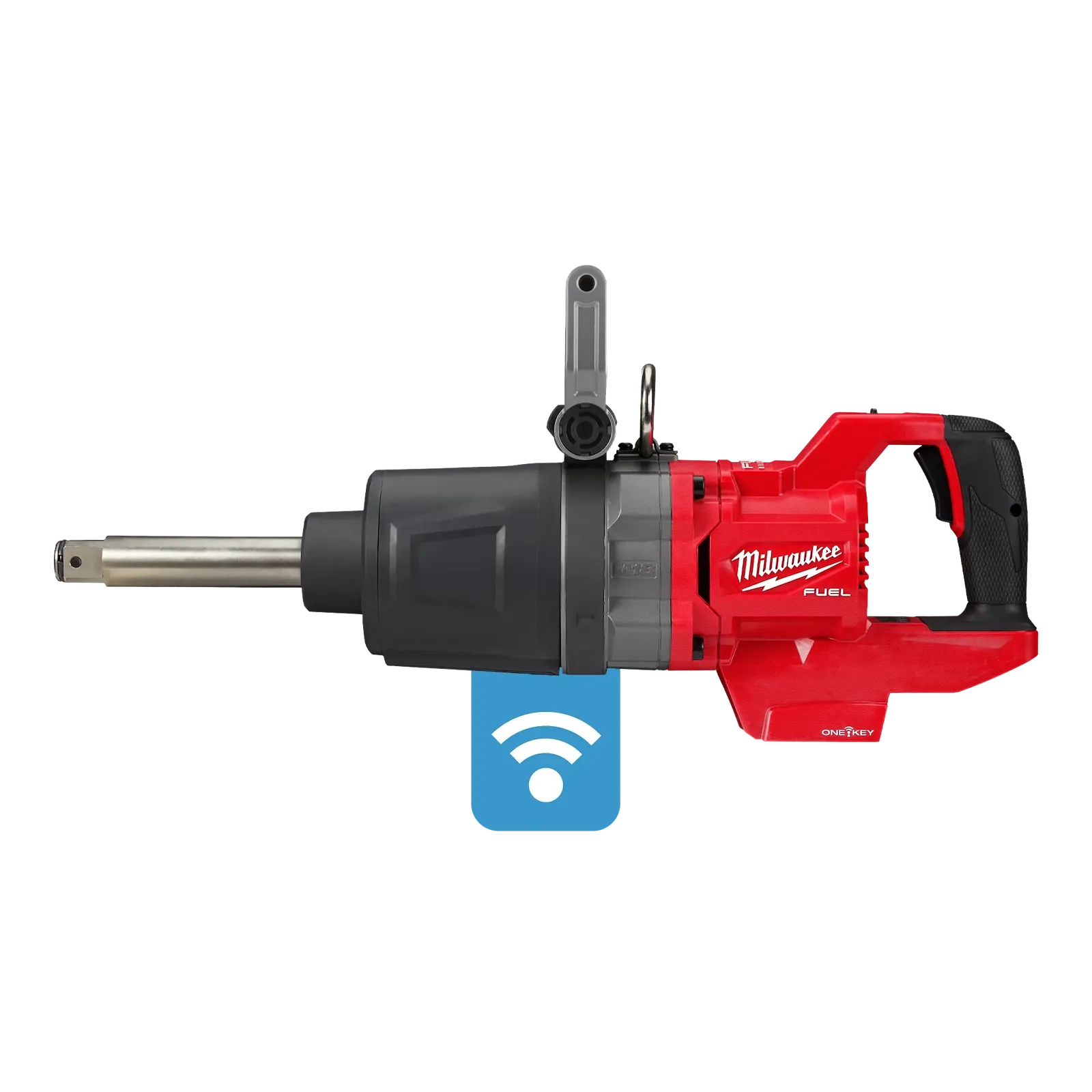 M18 FUEL 1" D-Handle High Torque Impact Wrench w/Ext. Anvil ONE-KEY