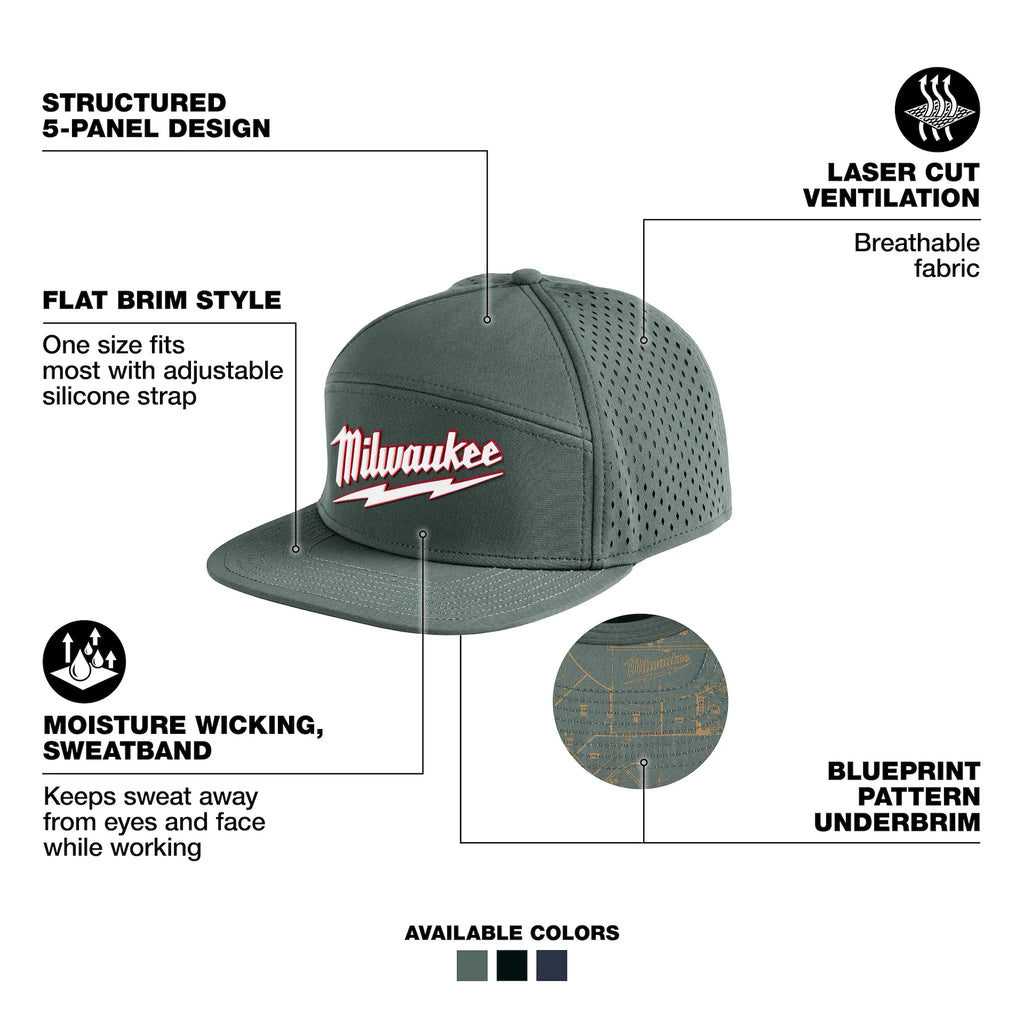 Flat Brim Snapback