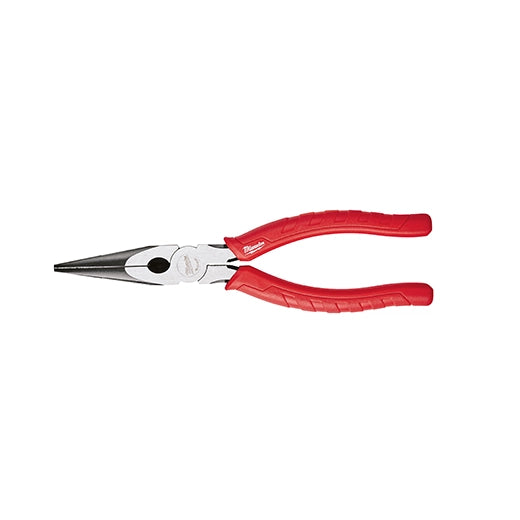Milwaukee 8" Comfort Grip Long Nose Pliers | 48-22-6101
