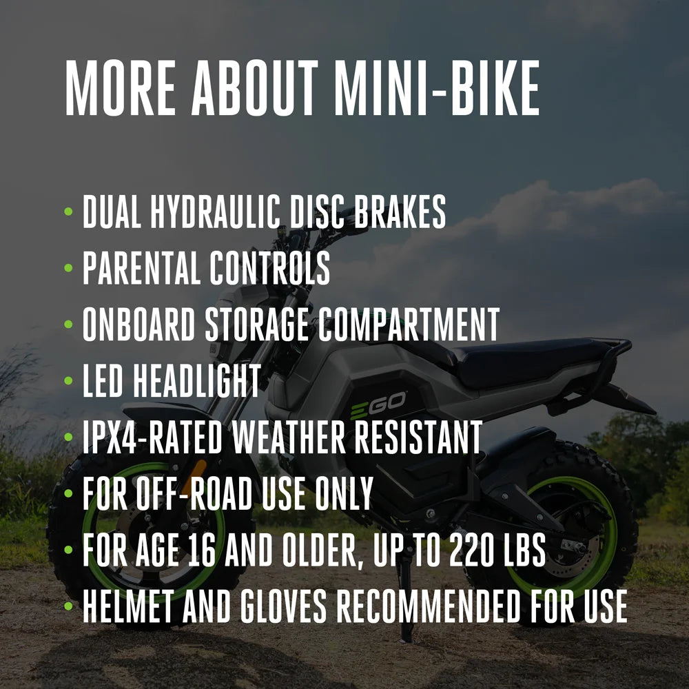 POWER+ Mini Bike