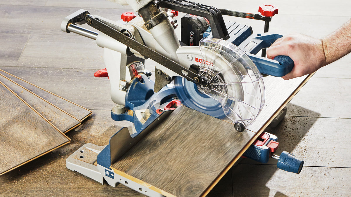 Bosch GCM18V-07SN14 PROFACTOR 18V 7-1/4 In. Single-Bevel Slide Miter Saw Kit with (1) CORE18V 8 Ah High Power Battery
