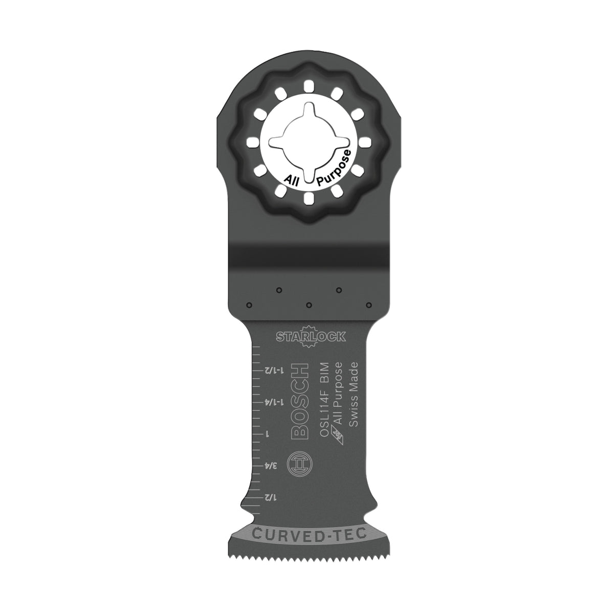 Bosch OSM114F 1-1/4 In. StarlockMax Oscillating Multi Tool Bi-Metal Plunge Cut Blade