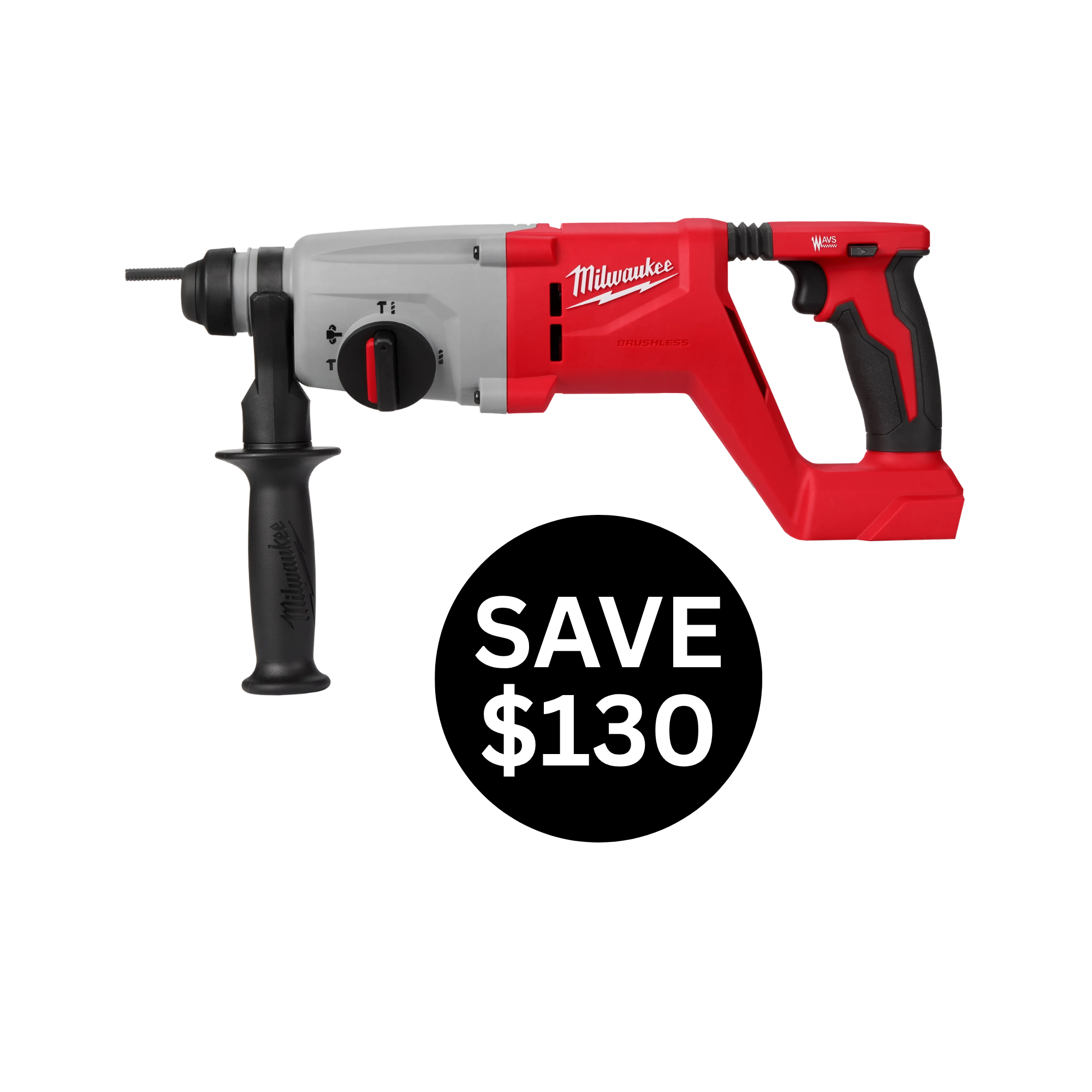 M18™ Brushless 1” SDS Plus D-Handle Rotary Hammer