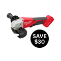 M18™ Brushless 4-1/2" / 5" Cut-Off Grinder, Paddle Switch