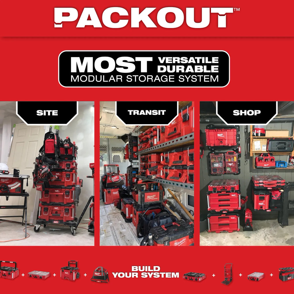 Milwaukee PACKOUT Large Magnetic Bin | 48-22-8071