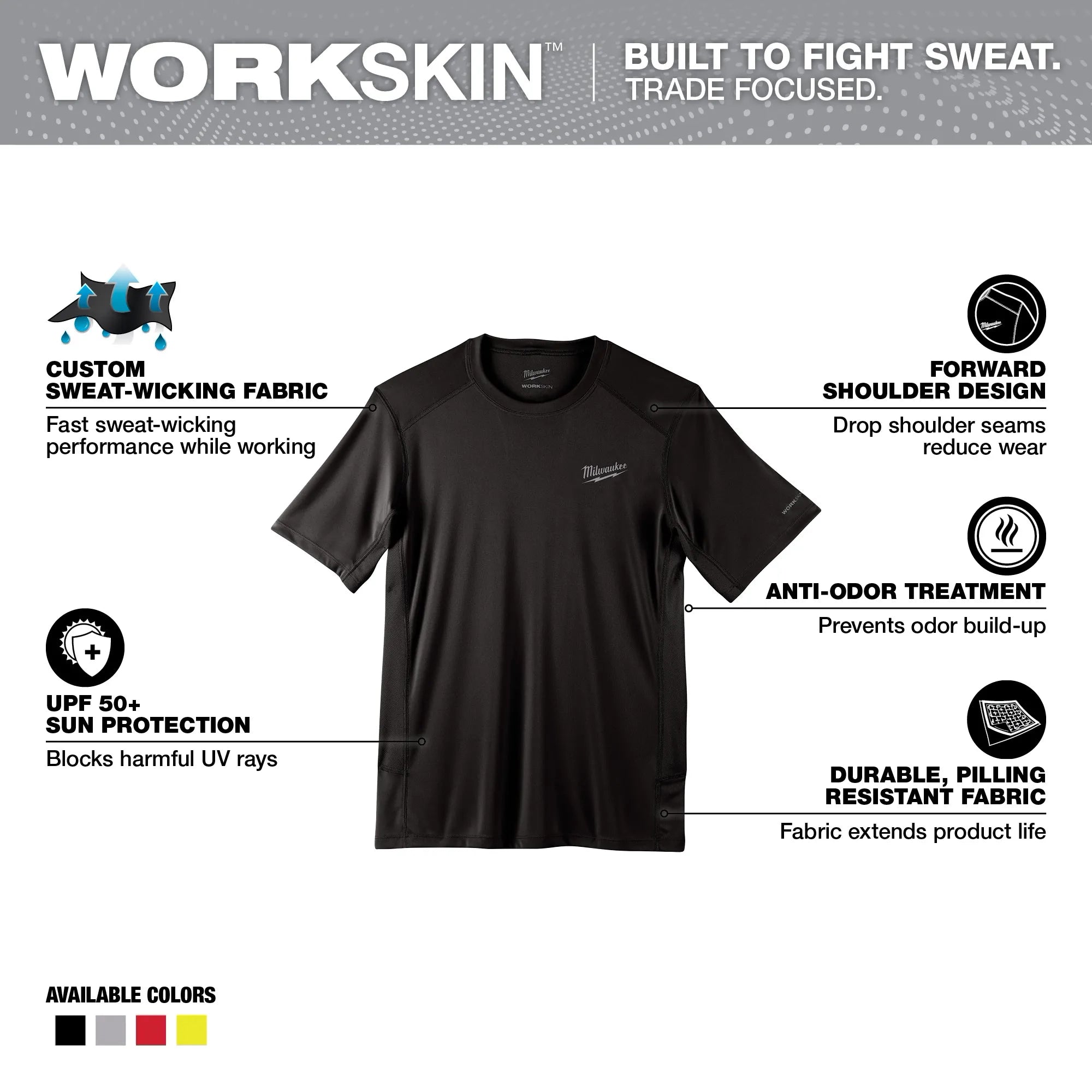 WORKSKIN™ Lightweight Performance Shirt - Short Sleeve