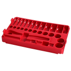 3/8” Drive 28pc Ratchet & Socket Set with PACKOUT™ Low-Profile Compact Organizer - SAE