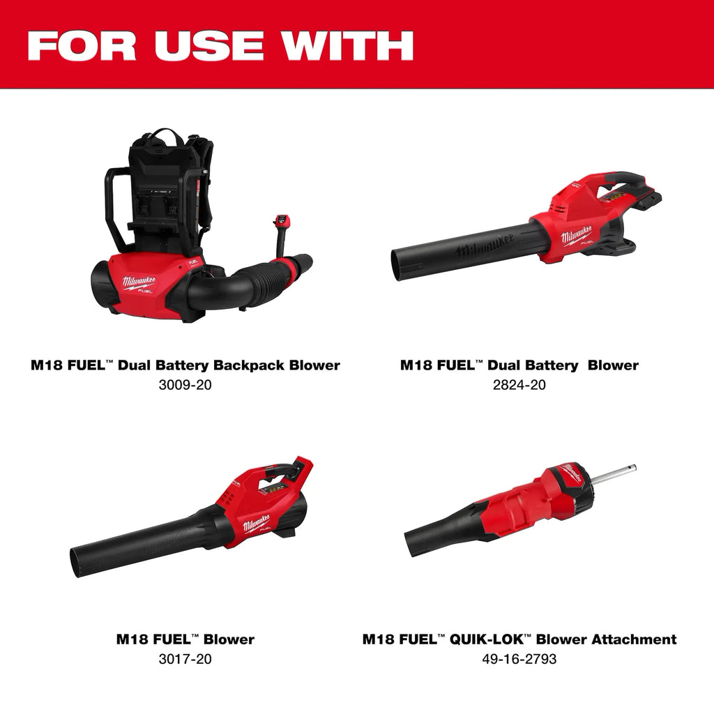 Blower Tapered and Flat Nozzle Attachment Kit
