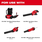 Blower Tapered and Flat Nozzle Attachment Kit