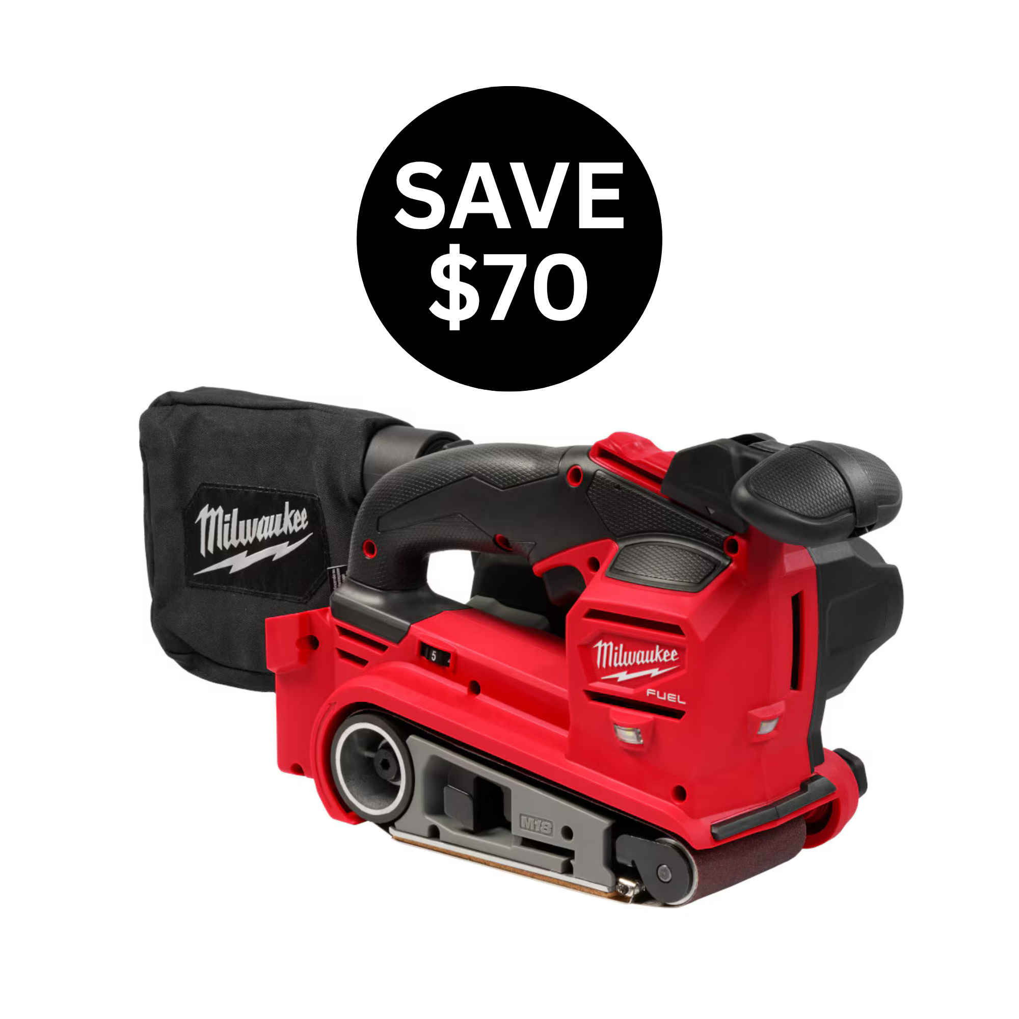 M18 FUEL™ 3"x18" Belt Sander