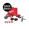 M18 FUEL™ Compact Pipe Threader w/ ONE-KEY™ w/ 1/2" - 1-1/4" Compact NPT Forged Aluminum Die Heads