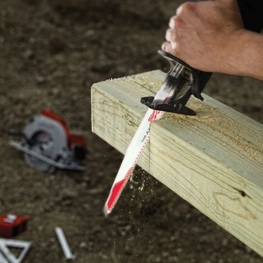 Milwaukee 9" 5 TPI AX SAWZALL Blade for Wood with Nails (5 PK) | 48-00-5026