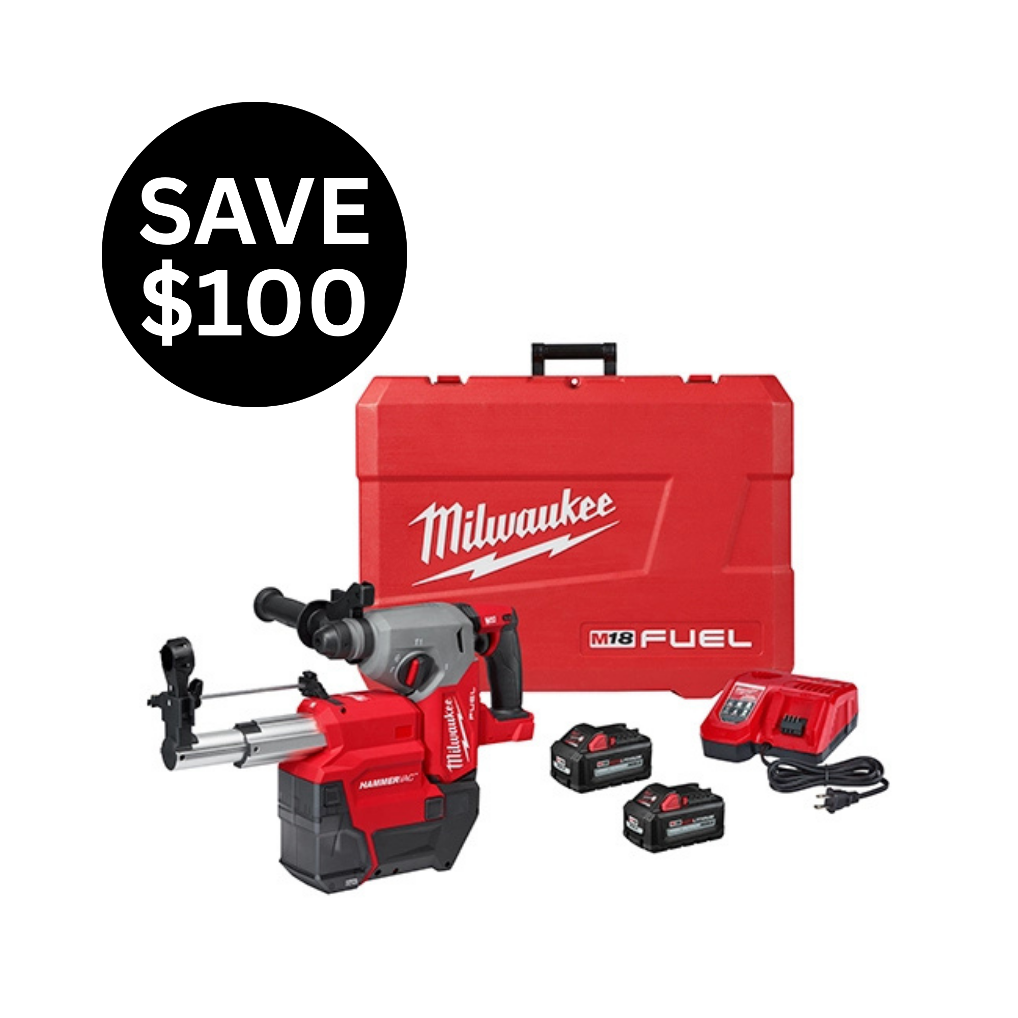M18 FUEL™ 1" SDS Plus Rotary Hammer