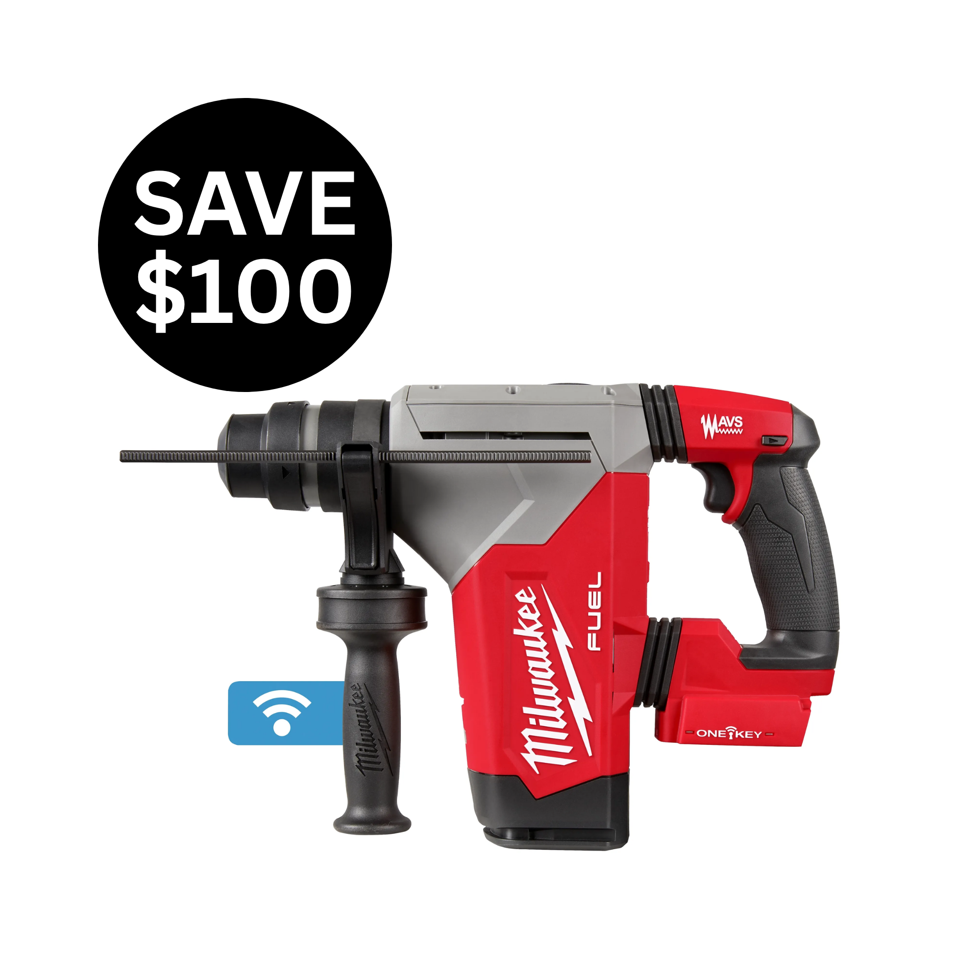 M18 FUEL™ 1-1/8" SDS Plus Rotary Hammer w/ ONE-KEY™