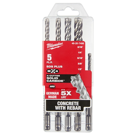 SDS-PLUS 4CT MX4™ 5 PC KIT