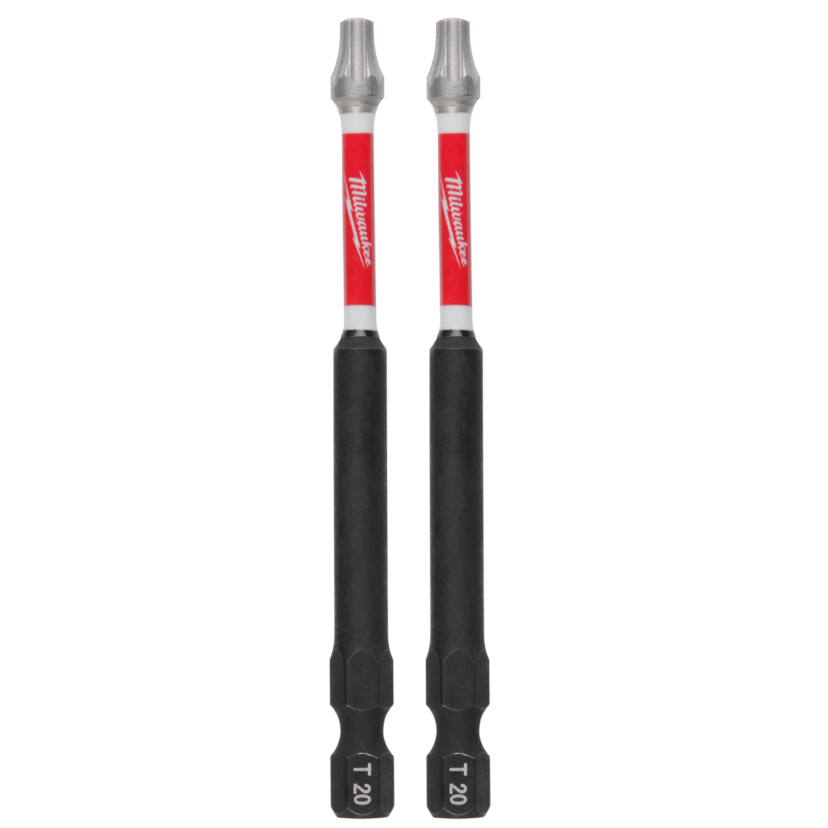 Milwaukee SHOCKWAVE Impact Duty 3-1/2" TORX T20 Power Bits (25 PK) | 48-32-4395