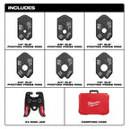 1/4" - 7/8" RLS® Pivoting Press Ring Kit for M18™ FORCE LOGIC™ Press Tool