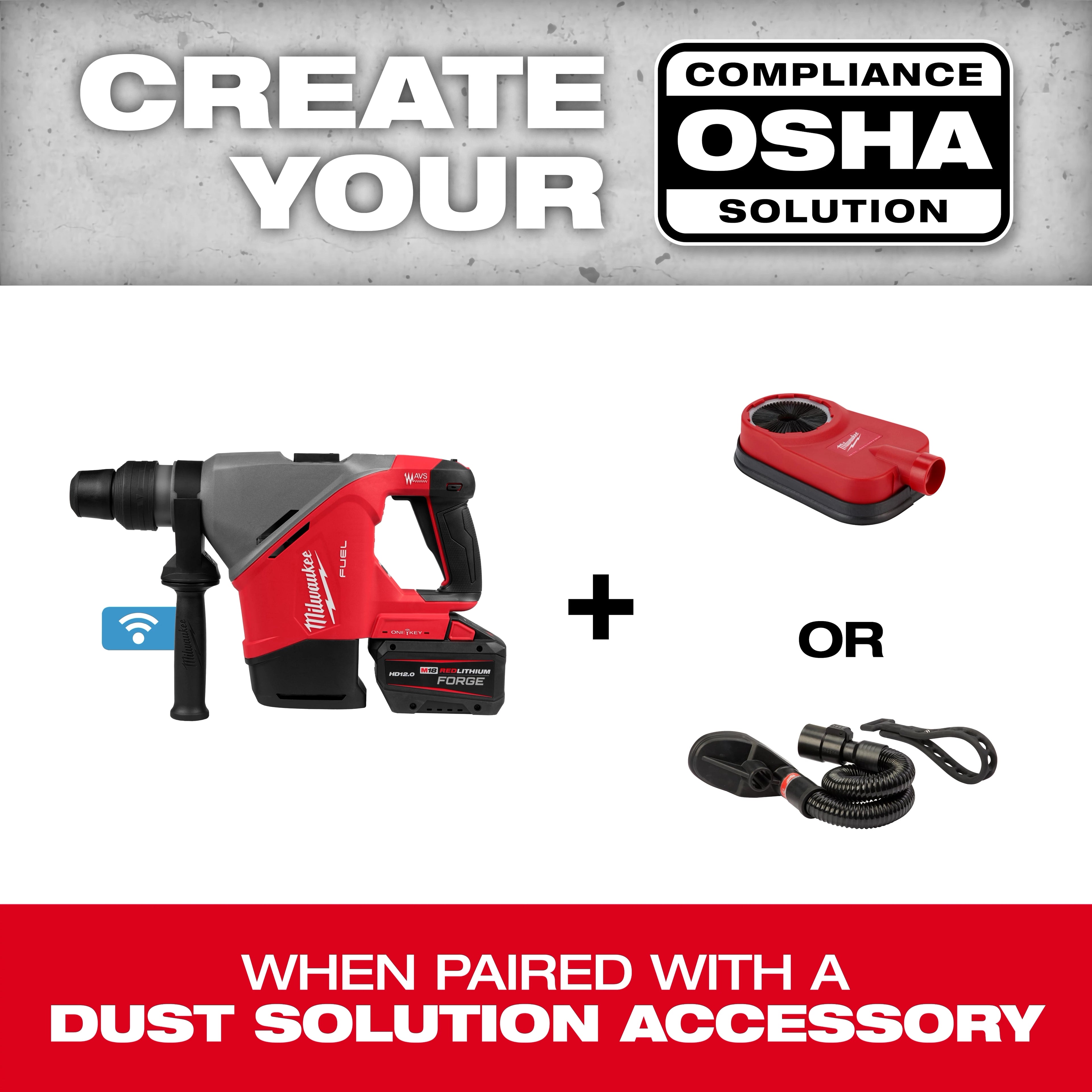 M18 FUEL™ 1-9/16" SDS Max Rotary Hammer w/ ONE KEY™