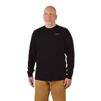 Milwaukee FREEFLEX Hybrid Work Tee - Long Sleeve - Black