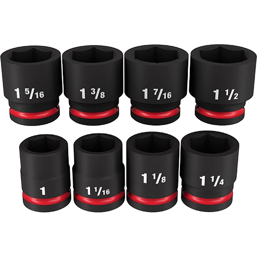8PC SHOCKWAVE™ Impact Duty 3/4" Drive SAE Standard 6 Point Socket Set - 49-66-7017 - image 2