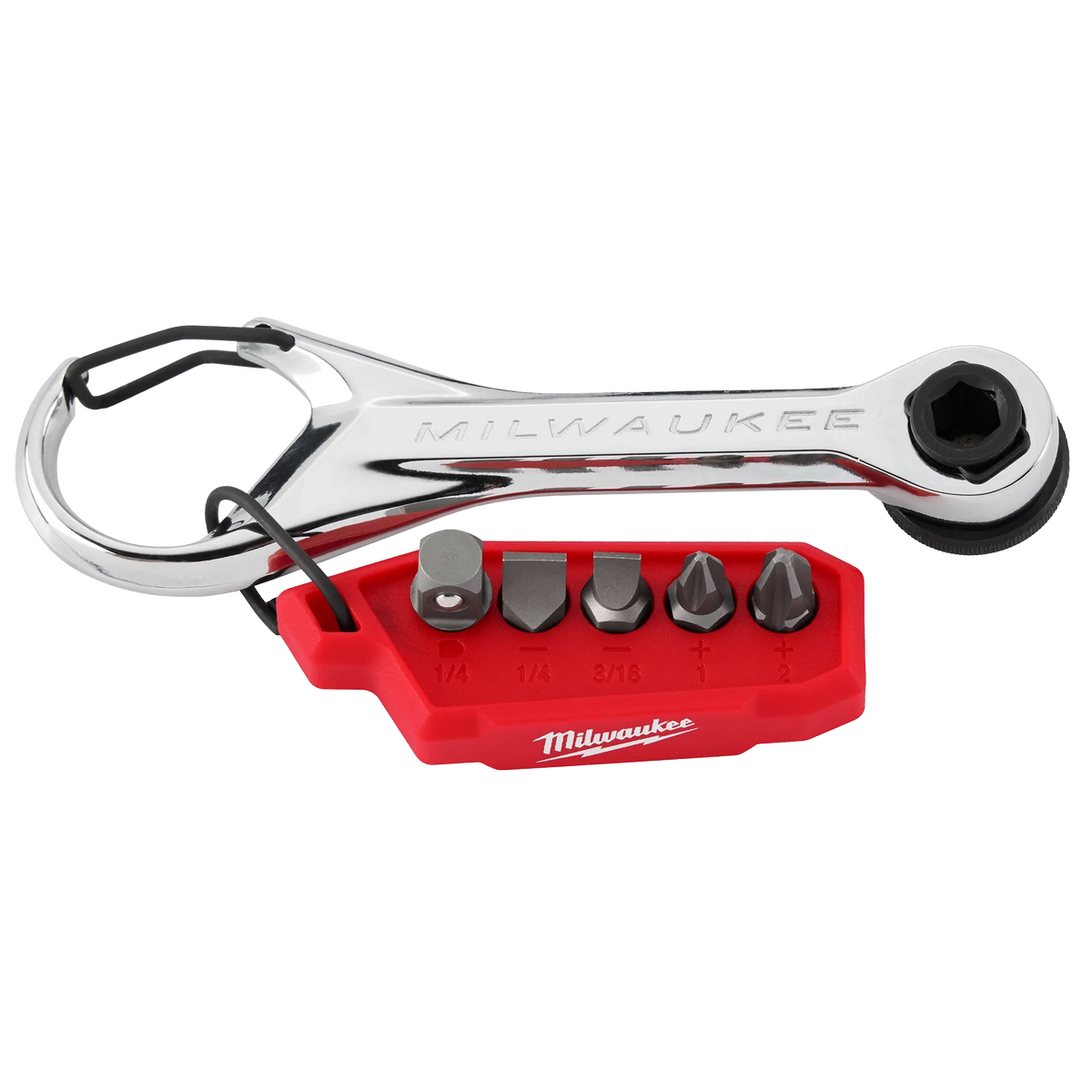 Milwaukee 7-in-1 Multi-Bit Mini Ratchet | 48-22-2950