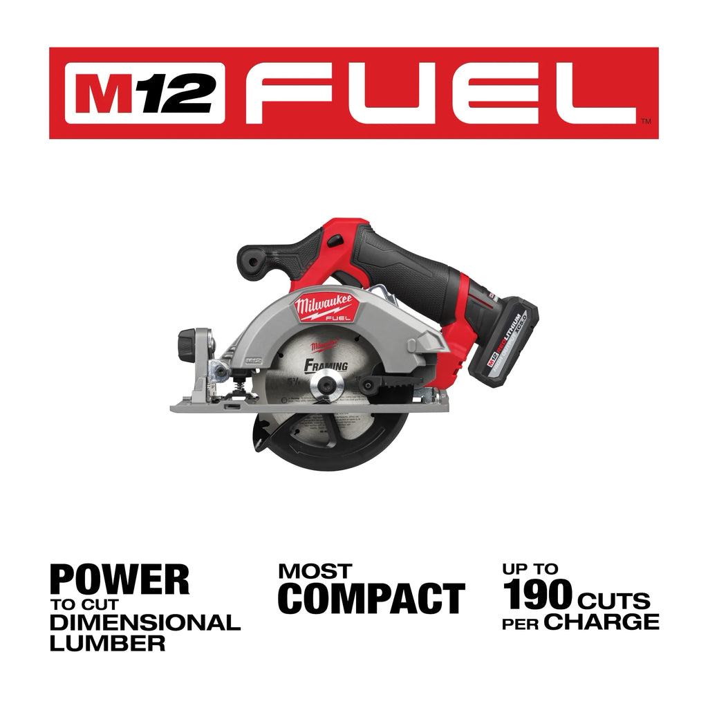 M12 FUEL™ 5-3/8” Circular Saw