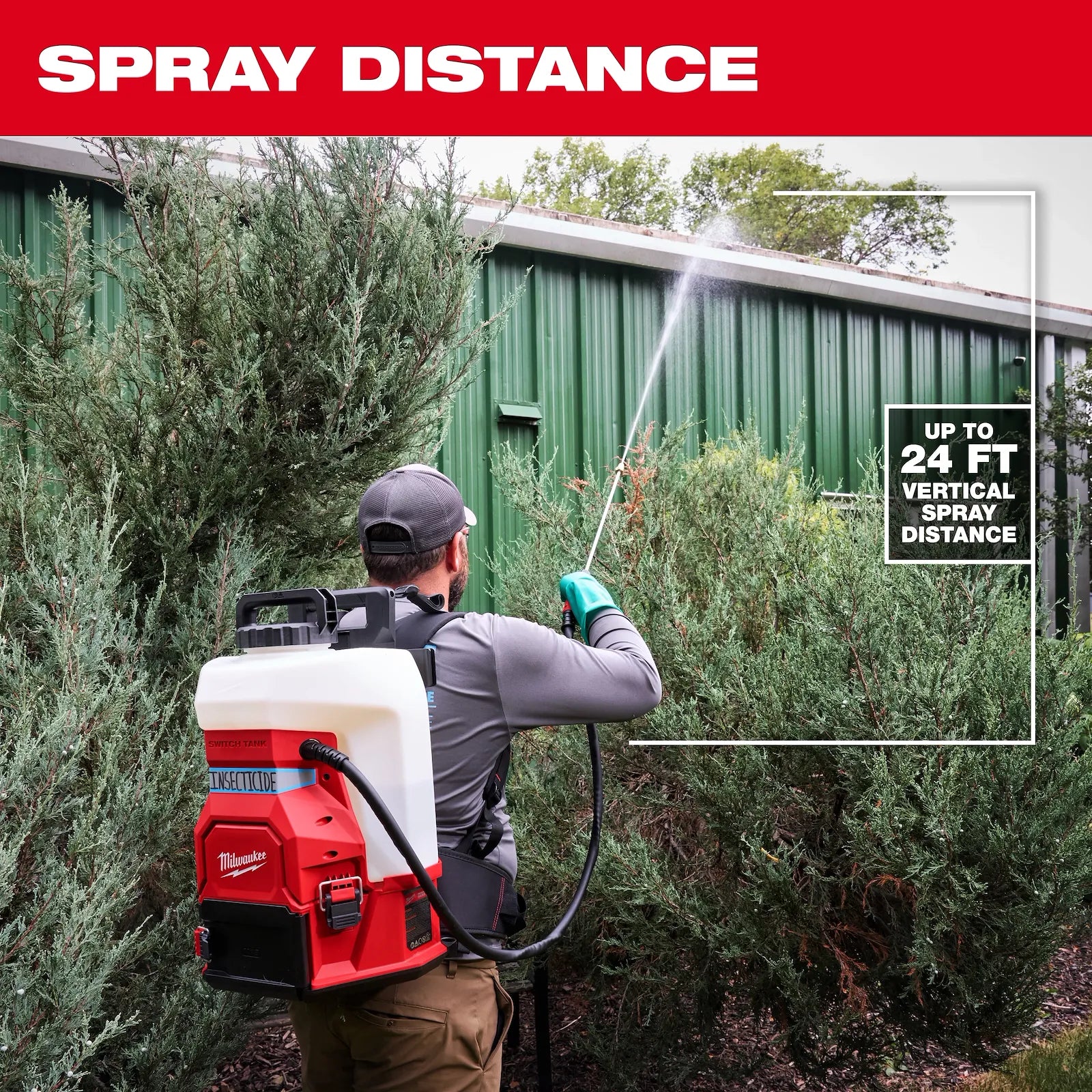 M18™ 4-Gallon Backpack Sprayer w/ SWITCH TANK™ (Tool Only)