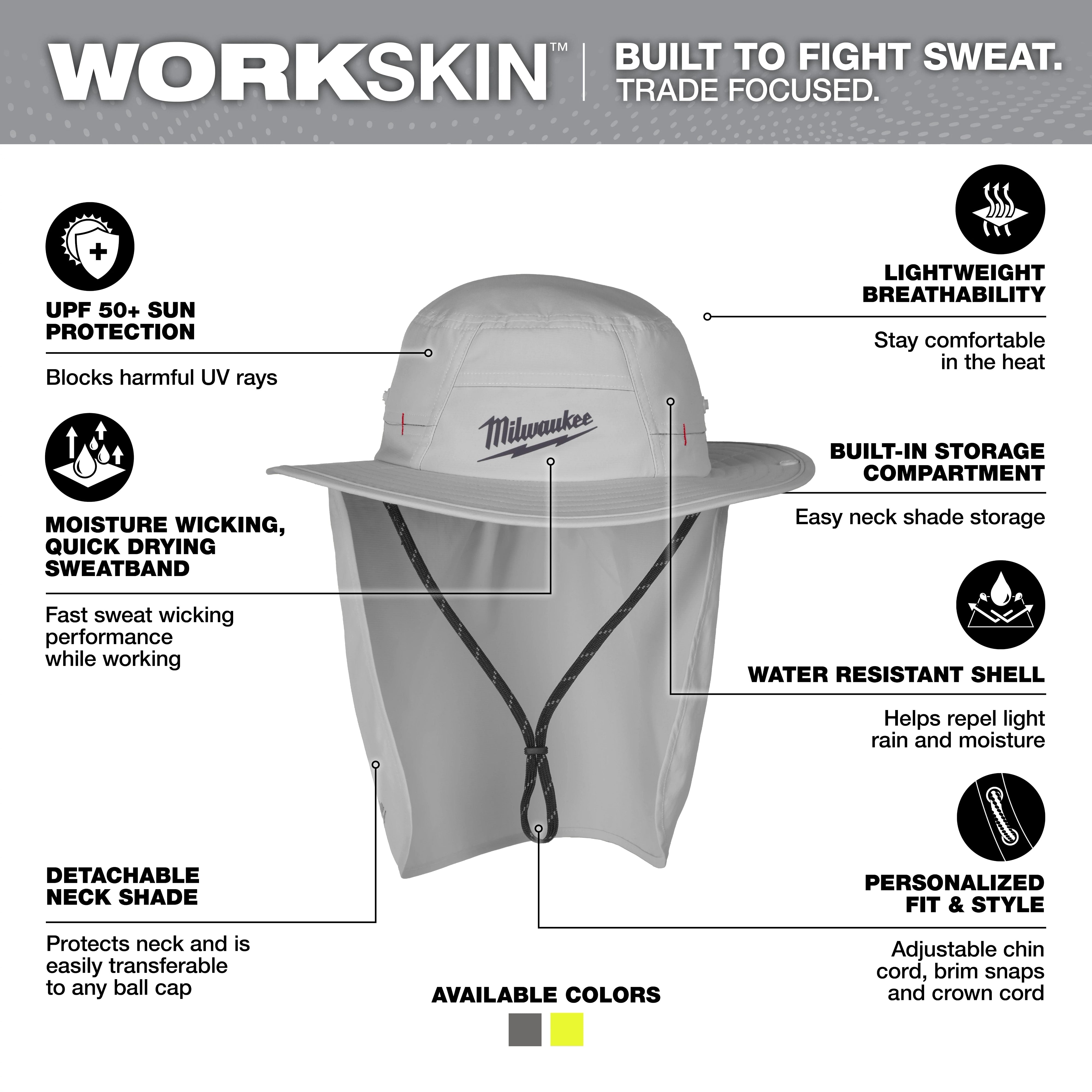 WORKSKIN™ Sunshade Hat